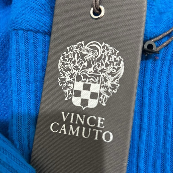 Vince Camuto Cozy Dolman Sleeve Sweater in Metro Blue size medium new - Picture 12 of 12